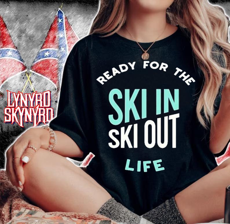Funny Skiing Humor Skier Design T-Shirt woman shirt