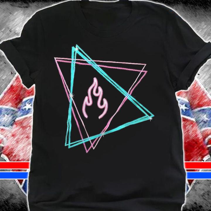 Sapnap neon fire logo T-shirt shirt