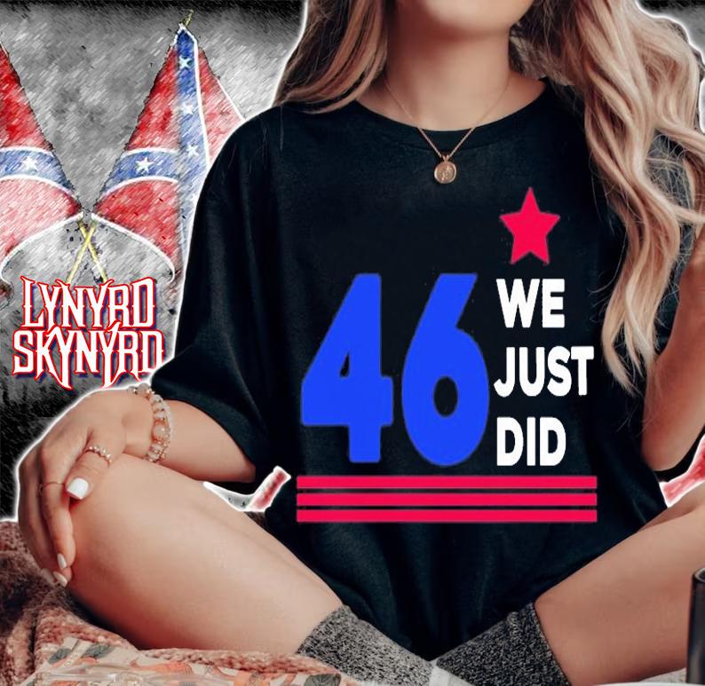 We Just Did 46 Star T-Shirt woman shirt