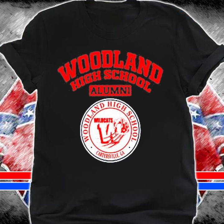 Woodland Hight School Alumni T-Shirt shirt