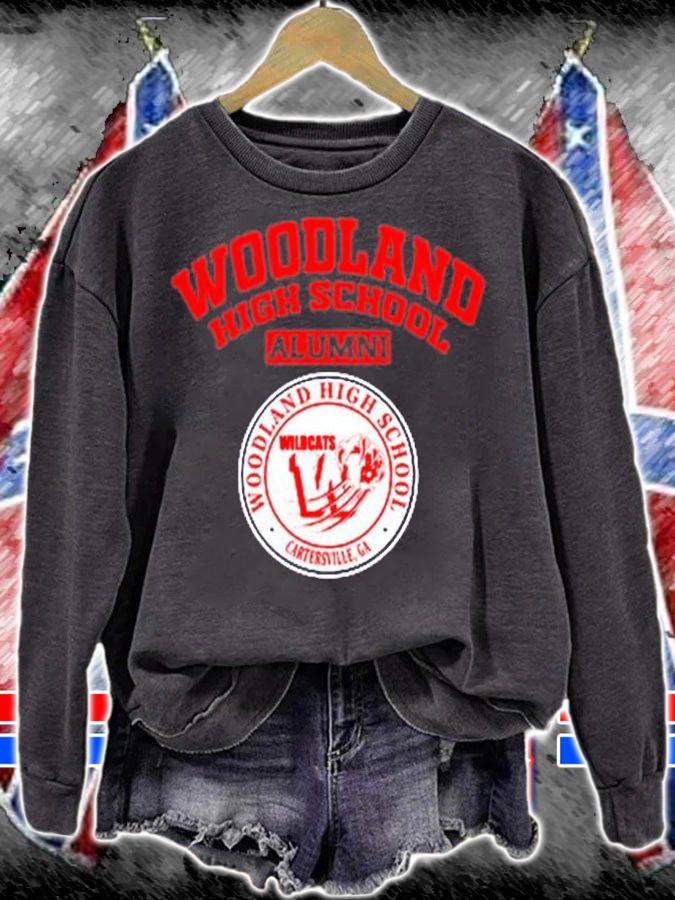 Woodland Hight School Alumni T-Shirt sweatshirt