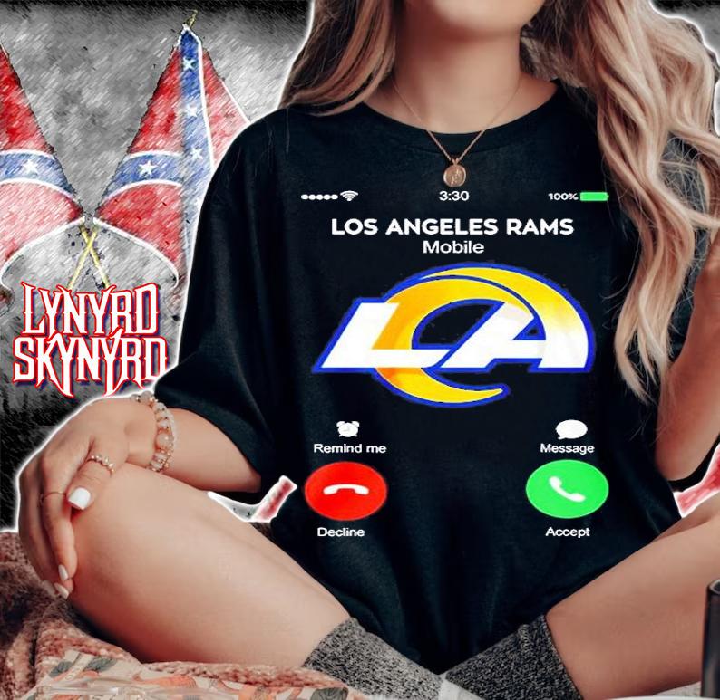 Los Angeles Rams Is Calling Decline And Accept T-Shirt woman shirt