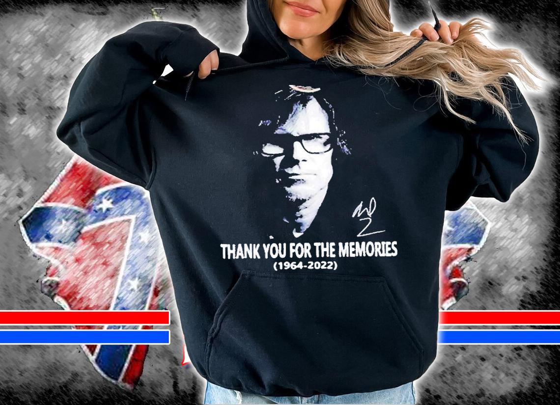 Rip Mark Lanegan 1964 2022 Thank You For The Memories Signature T-Shirt hoodie