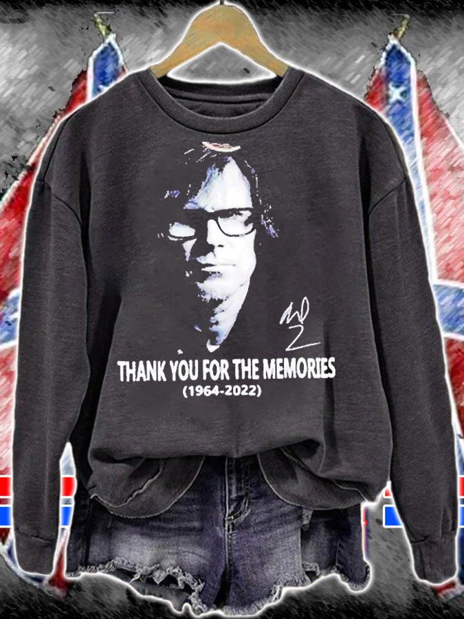 Rip Mark Lanegan 1964 2022 Thank You For The Memories Signature T-Shirt sweatshirt