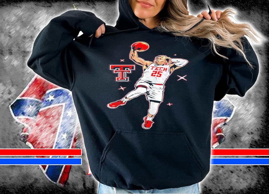 Texas Tech Basketball Adonis Arms Dunk Shirt hoodie