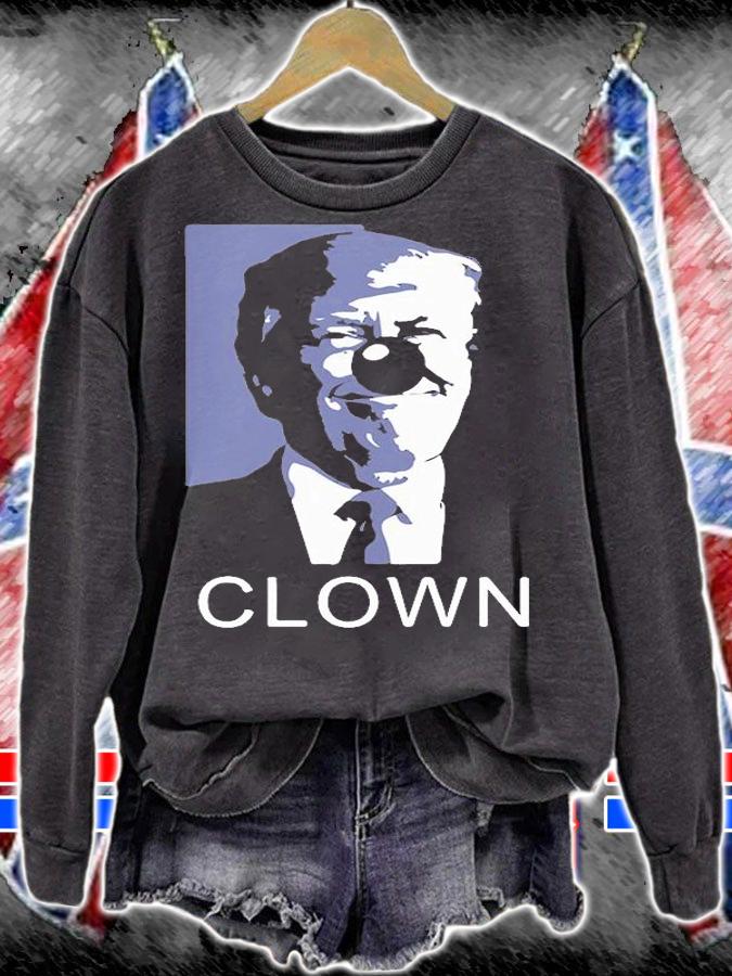 Trump Clown Face Funny Donald Trump T-Shirt