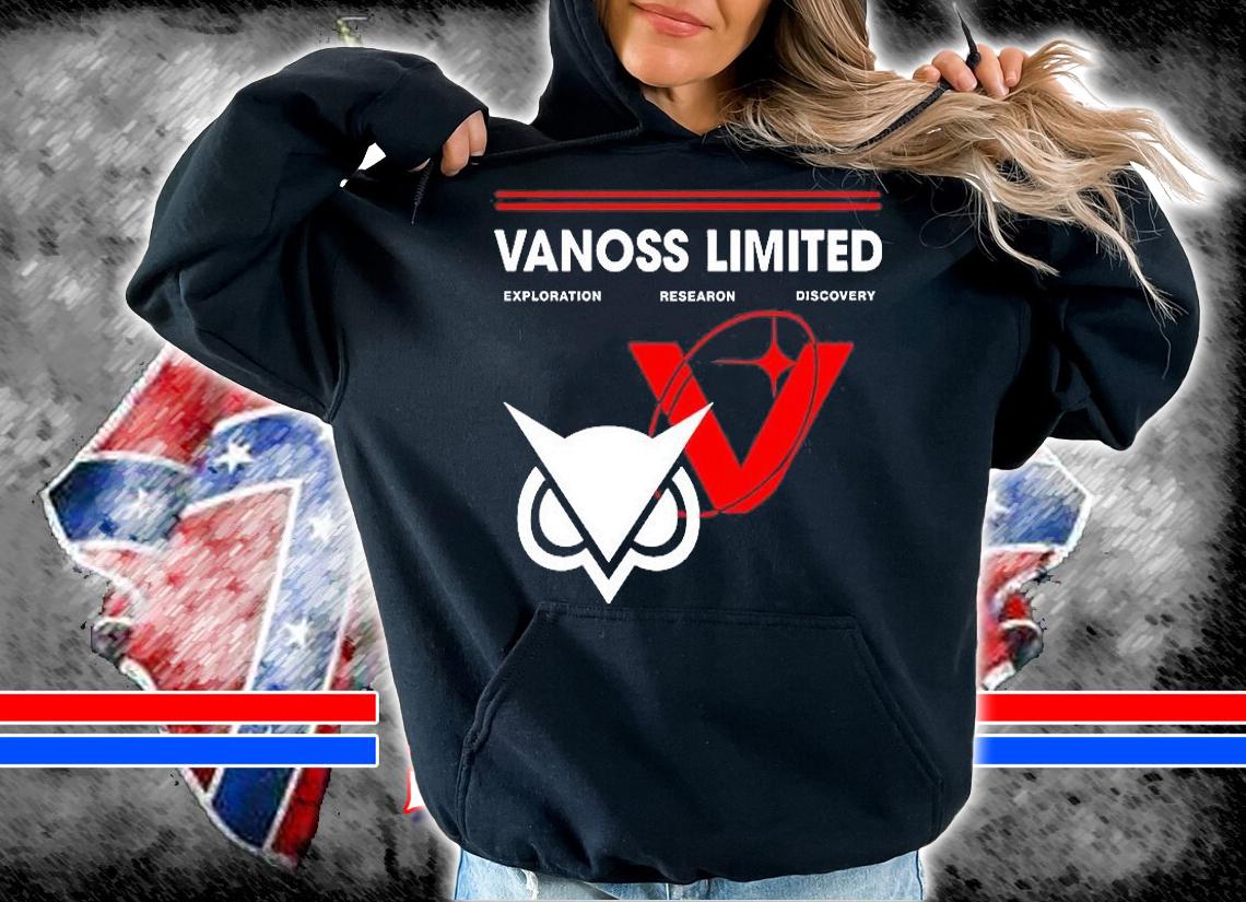 Vanoss Limited Exploration Research Discovery Logo T-shirt hoodie