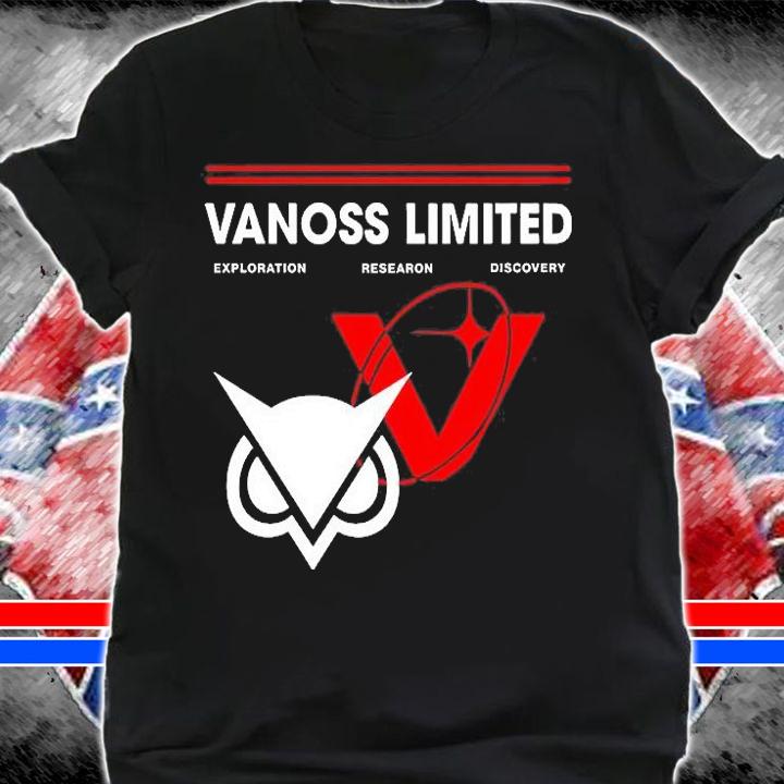 Vanoss Limited Exploration Research Discovery Logo T-shirt shirt