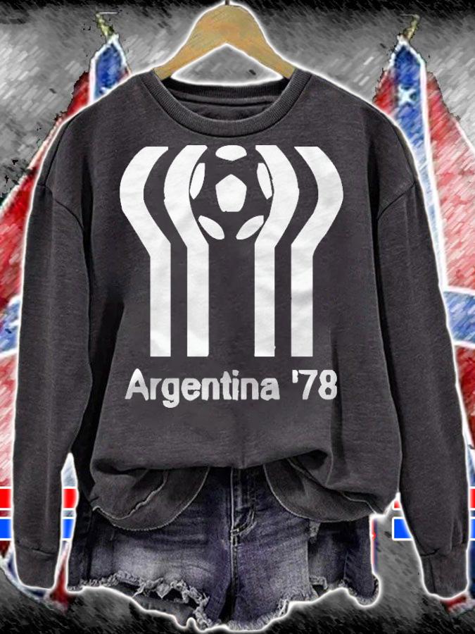 World Cup Argentina 1978 Slim Fit Shirt sweatshirt