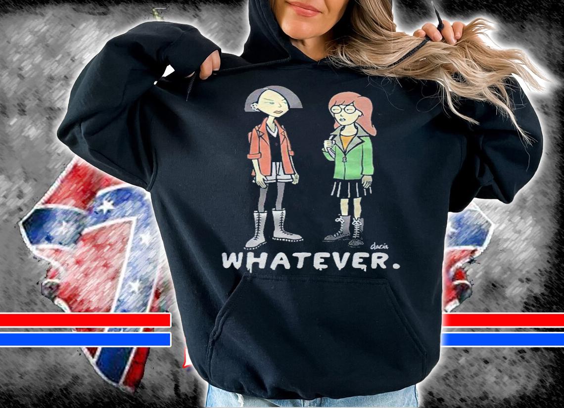 Daria full body Whatever T-shirt hoodie