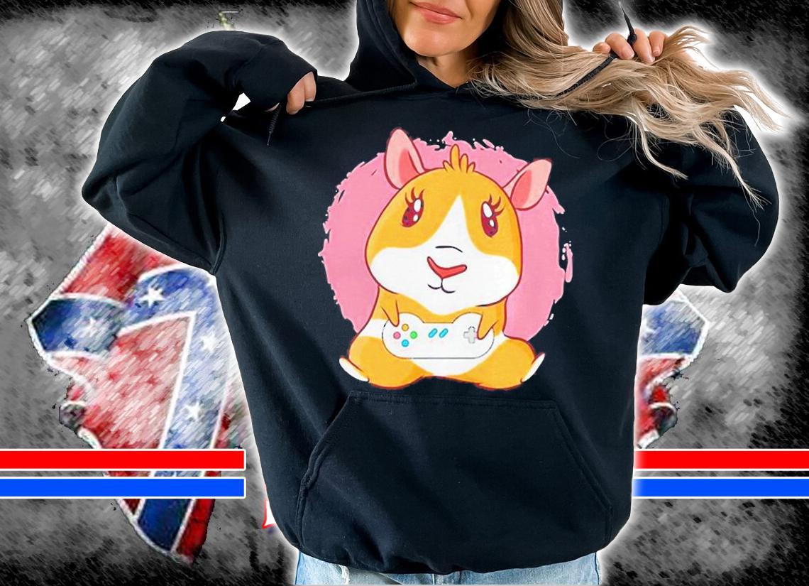 Guinea Pig Video Gamer Wildlife Animal Shirt hoodie