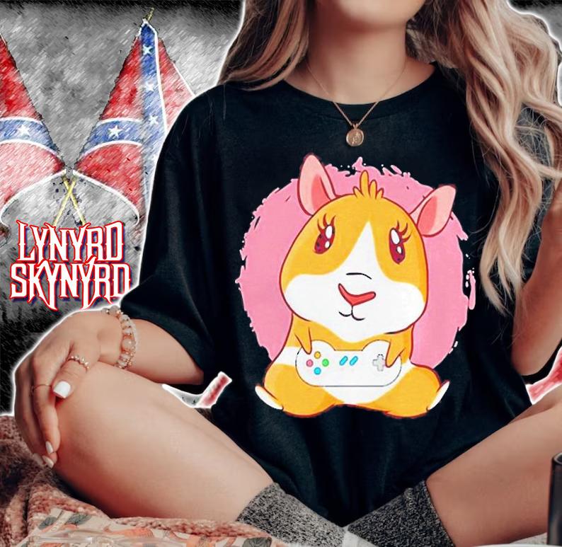 Guinea Pig Video Gamer Wildlife Animal Shirt woman shirt