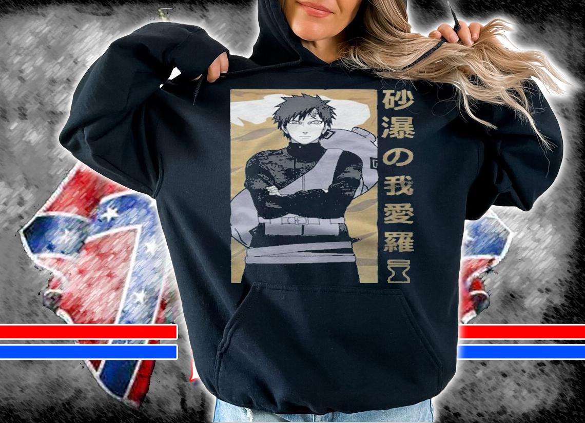 Naruto Shippuden Kazekage Gaara T-shirt hoodie
