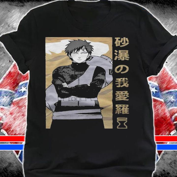 Naruto Shippuden Kazekage Gaara T-shirt shirt