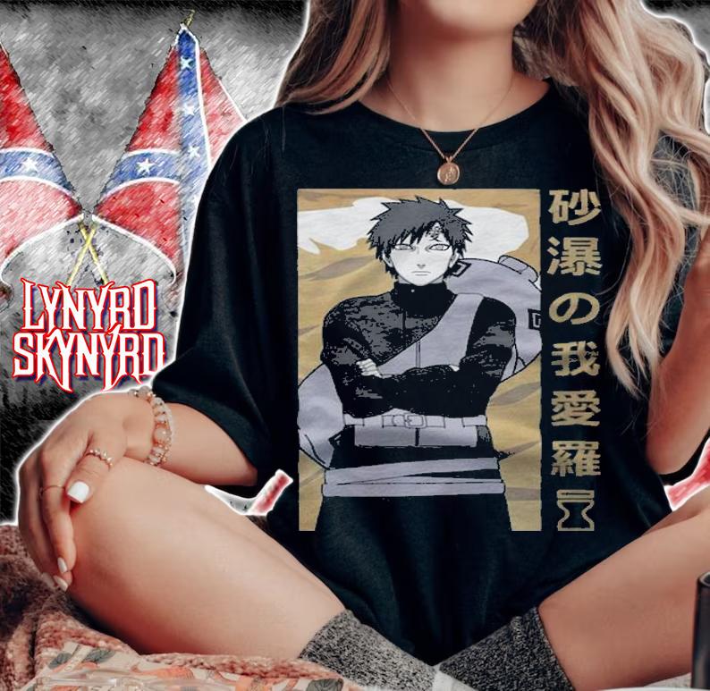 Naruto Shippuden Kazekage Gaara T-shirt woman shirt