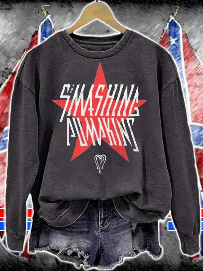 The Smashing Pumpkins Star Pullover T-shirt sweatshirt