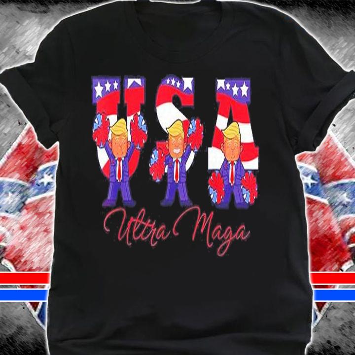 Usa Trump Cheerleader Ultra Maga T-Shirt shirt
