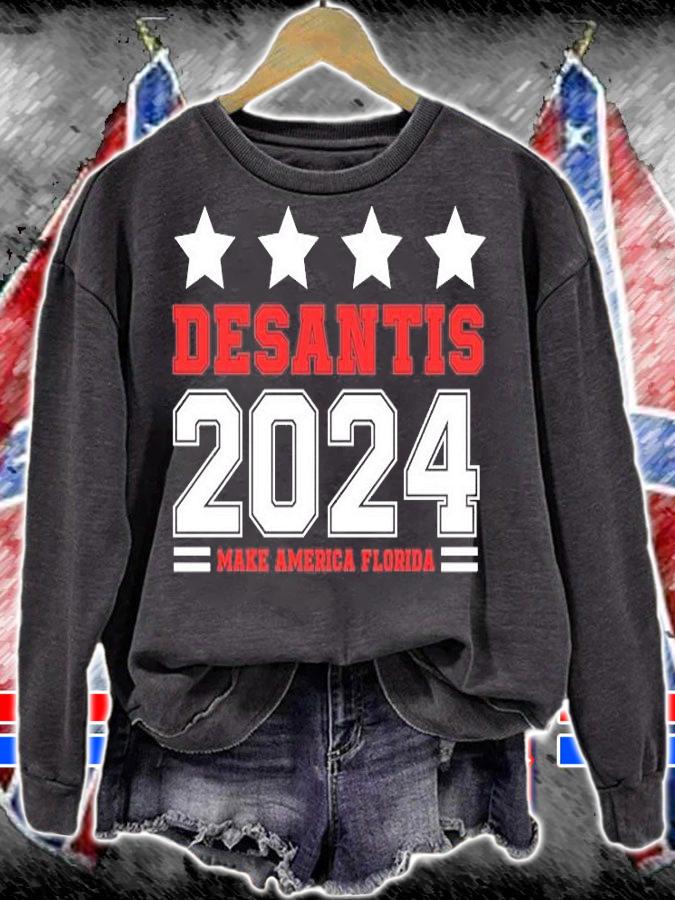 Desantis 2024 Make America Florida T-Shirt