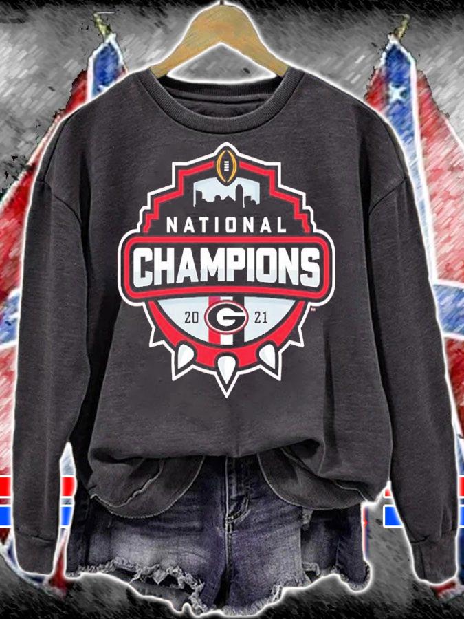 Georgia Bulldogs College Football Playoff 2021 National Champions shirt sweatshirt