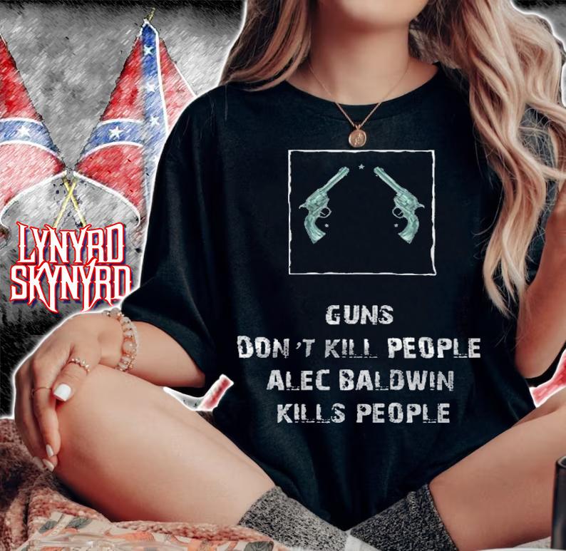 Guns Don't Kill People T-shirt woman shirt
