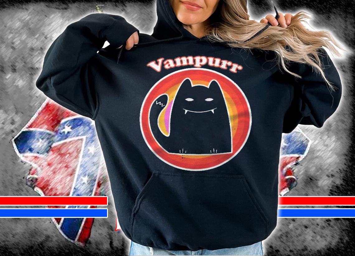 Halloween For Women Vampire Kitten Cat Dracula Shirt hoodie