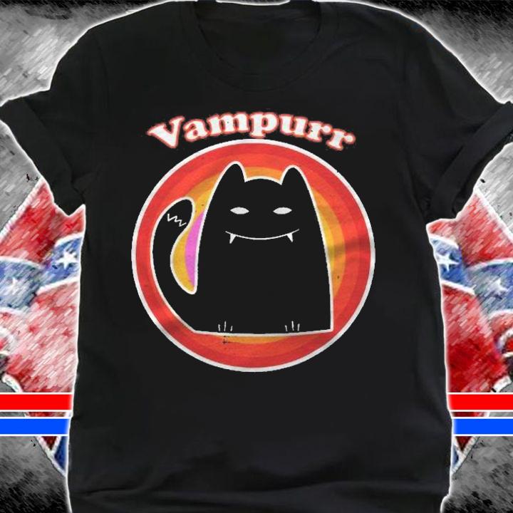 Halloween For Women Vampire Kitten Cat Dracula Shirt shirt