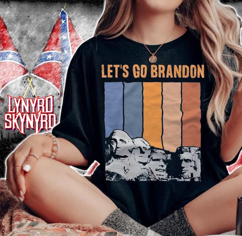 Let's Go Brandon Stone Statues T-Shirt