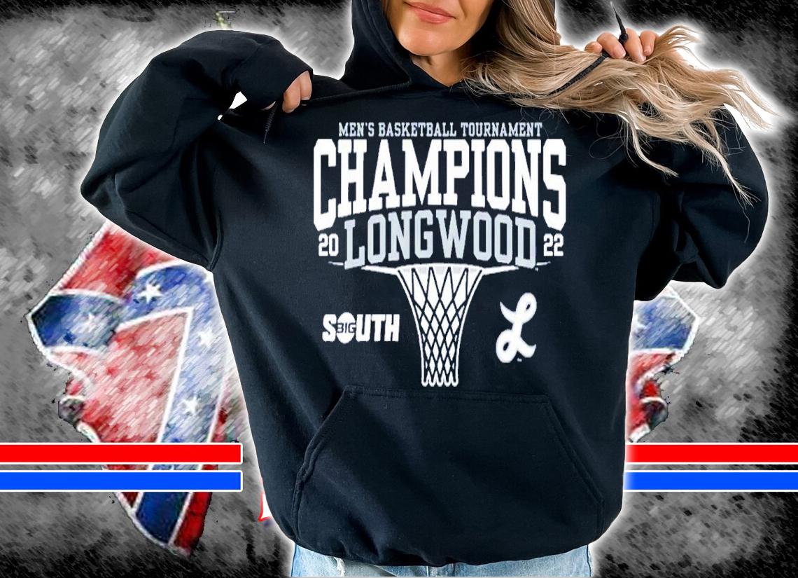 Longwood Lancers Blue 84 2022 Big South Men's Basketball Conference Tournament Champions Shirt hoodie