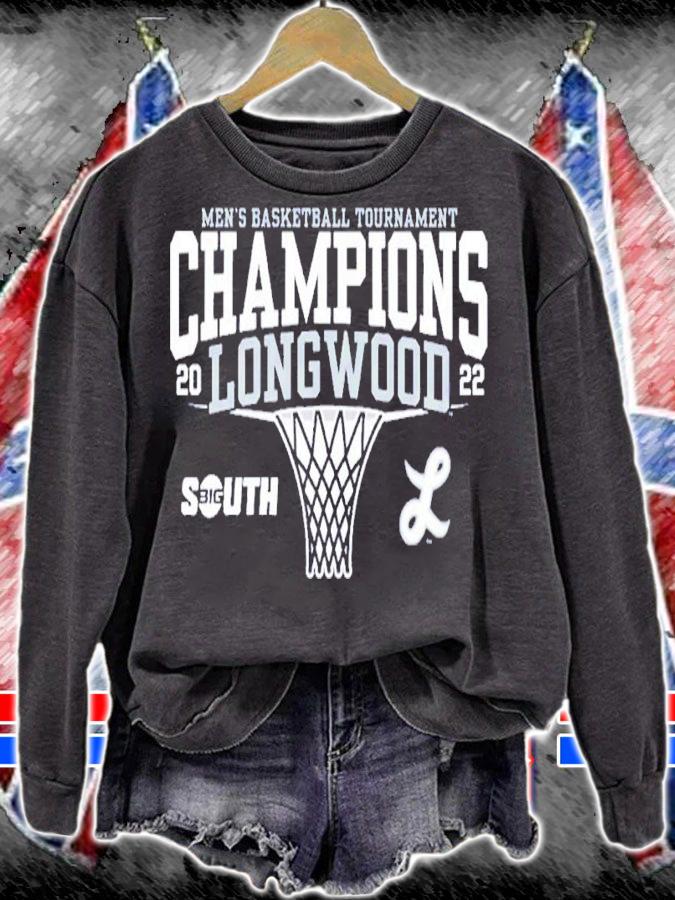 Longwood Lancers Blue 84 2022 Big South Men's Basketball Conference Tournament Champions Shirt sweatshirt
