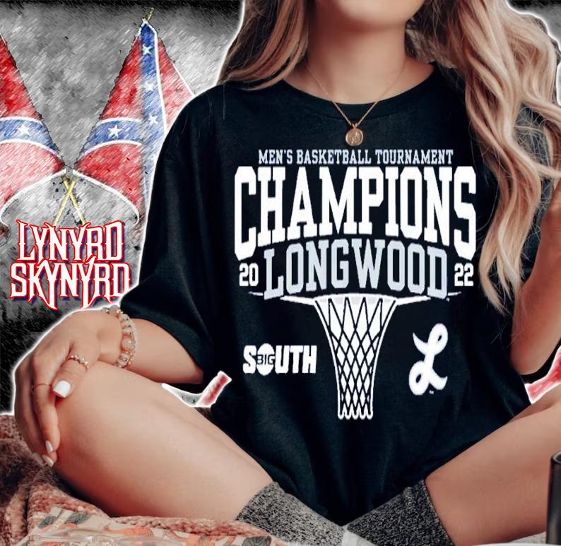 Longwood Lancers Blue 84 2022 Big South Men's Basketball Conference Tournament Champions Shirt woman shirt