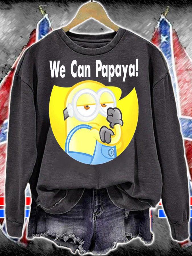 Minion We Can Papaya Shirt sweatshirt