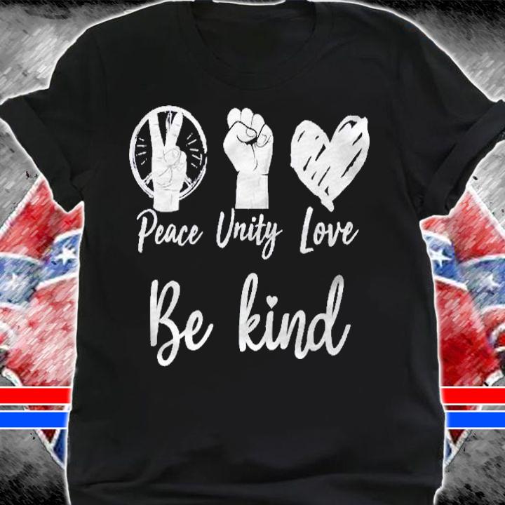 Peace Love Unity Day Orange Be Kind For Kids Shirt