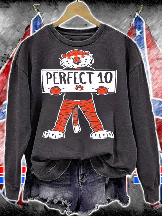 Perfect 10 Auburn Tigers T-Shirt sweatshirt