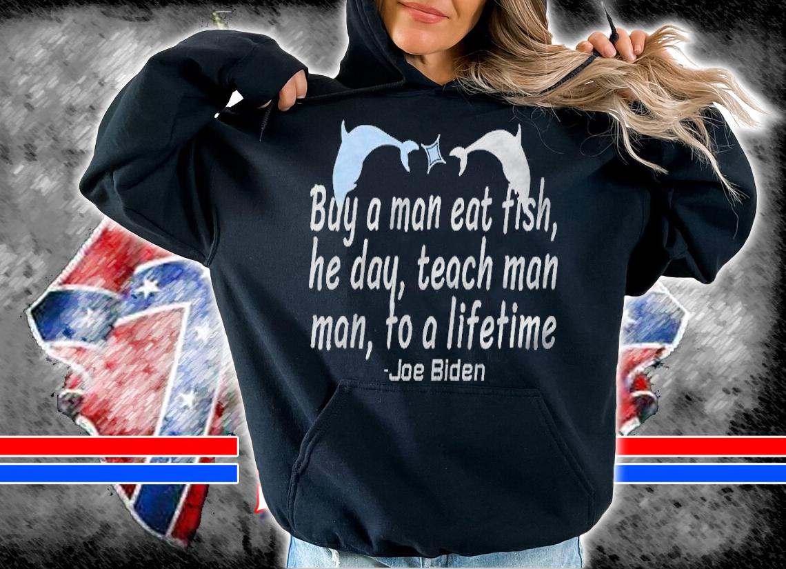 Premium eat Fish Joe Biden T-Shirt hoodie