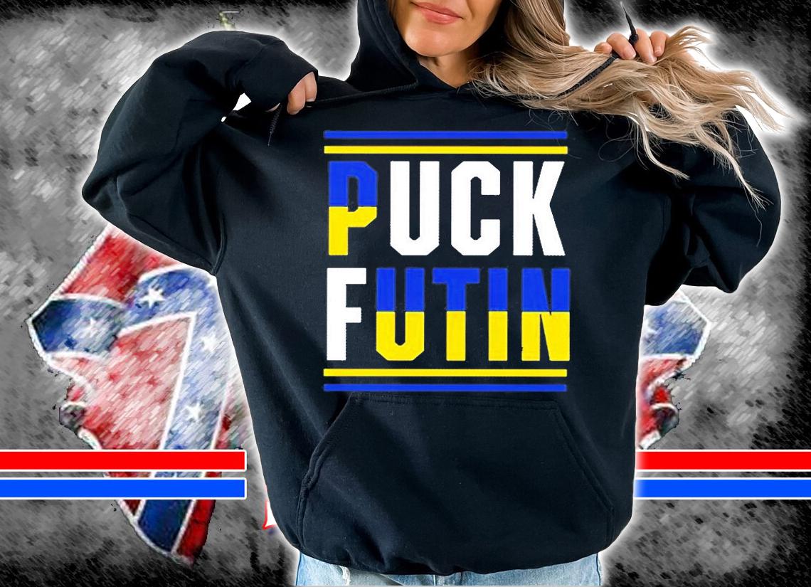 Puck Futin Stand With Ukraine Stop Putin Stop War T-Shirt hoodie