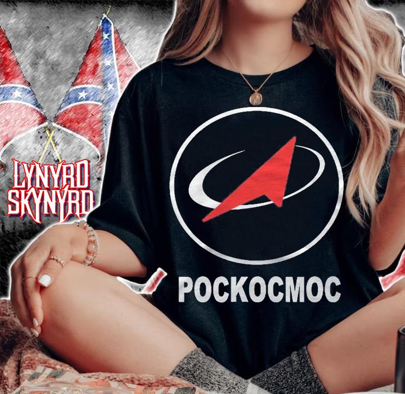 Roscosmos Russian Federal Space Agency Soyuz Space Rocket Shirt woman shirt