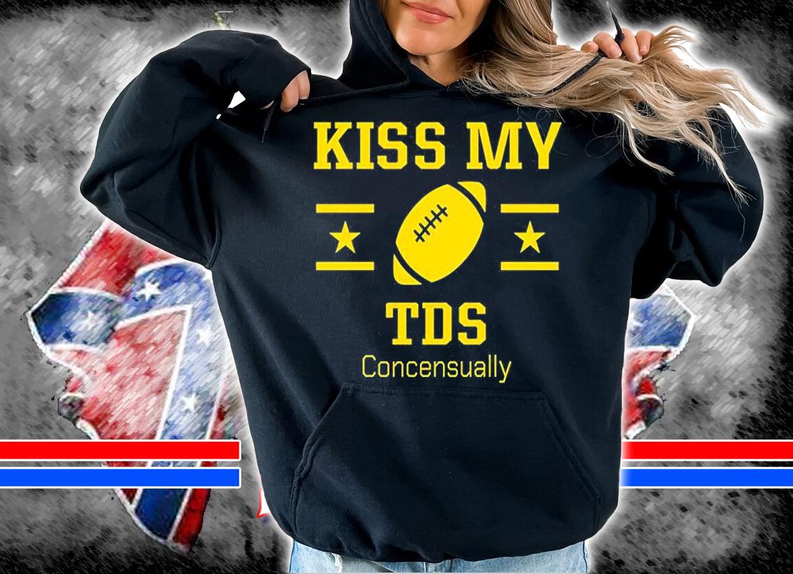 Rugby Kiss My Tds Concensually T-Shirt