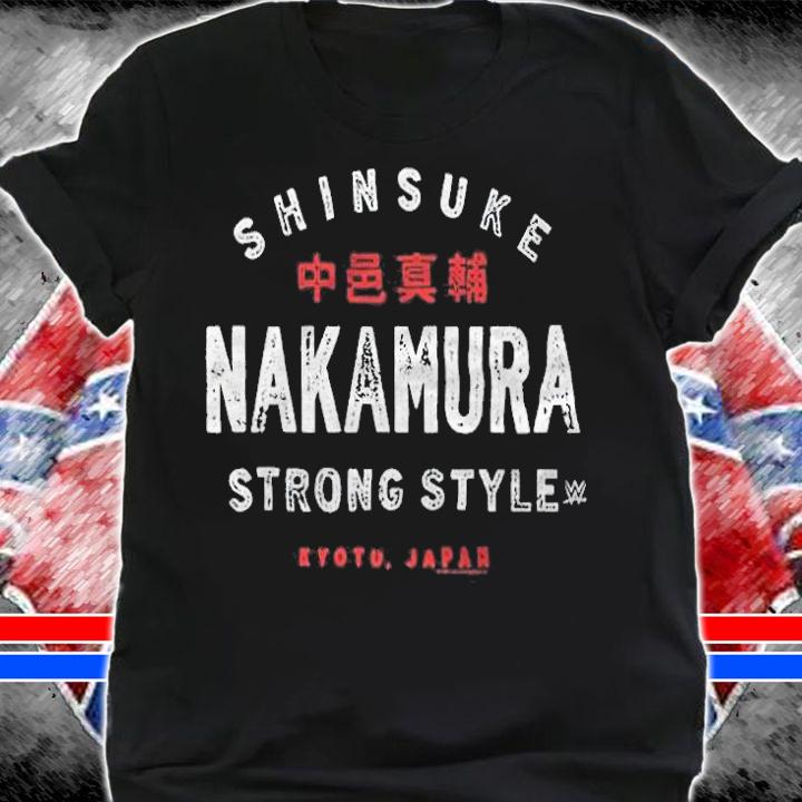 Shinsuke Nakamura strong style fight type T-shirt shirt