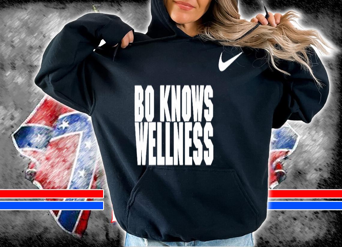 Bo Knows Wellness Nike t-shirt hoodie