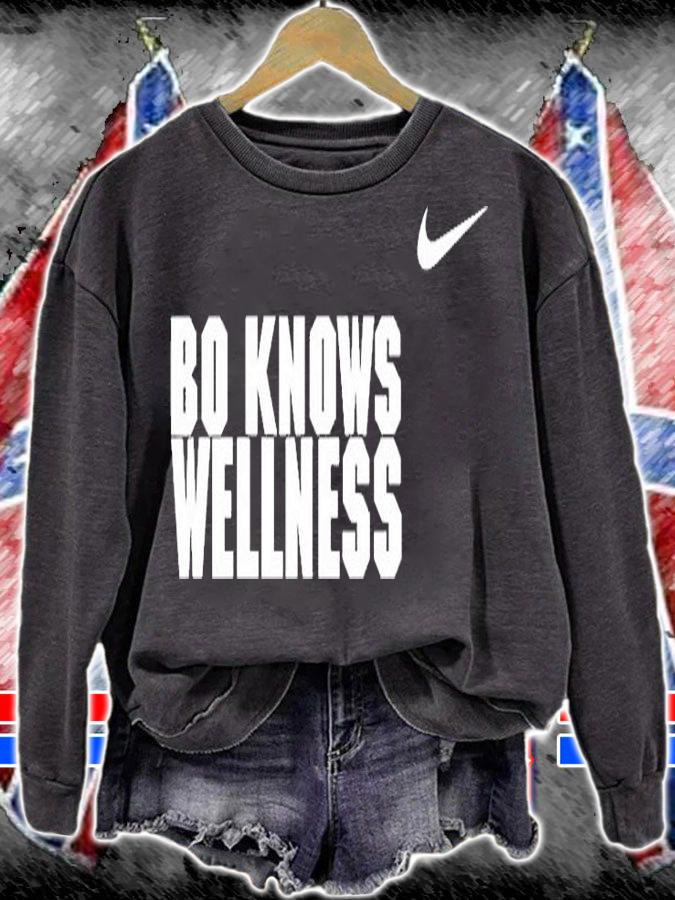 Bo Knows Wellness Nike t-shirt sweatshirt