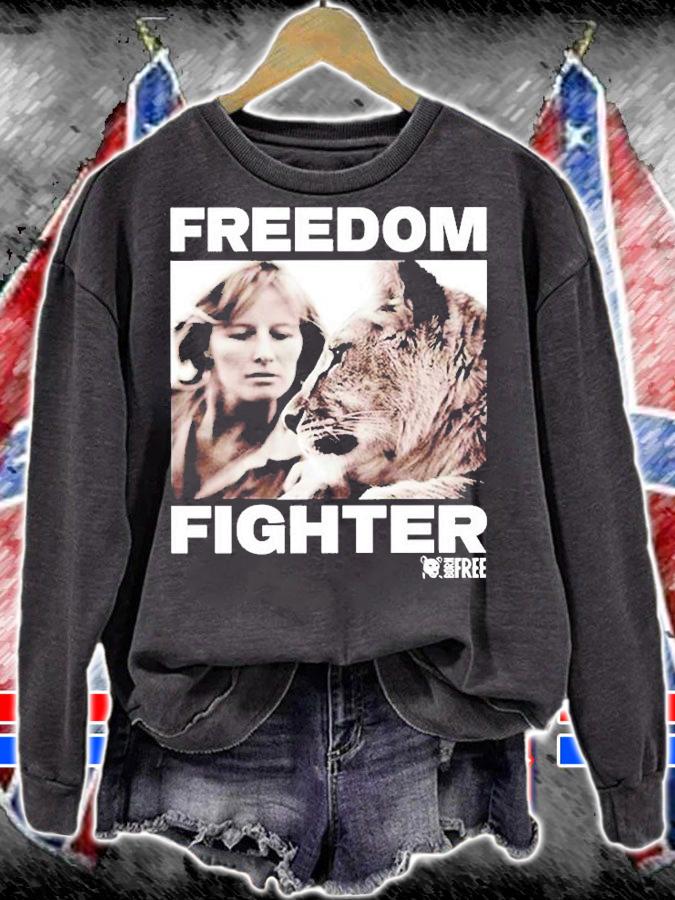 Freedom Fighter Born Free T-Shirt sweatshirt