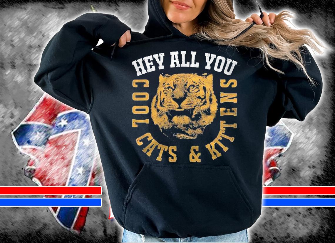 Hey You All Cool Cats And Kittens Novelty Tv Show Meme Shirt hoodie