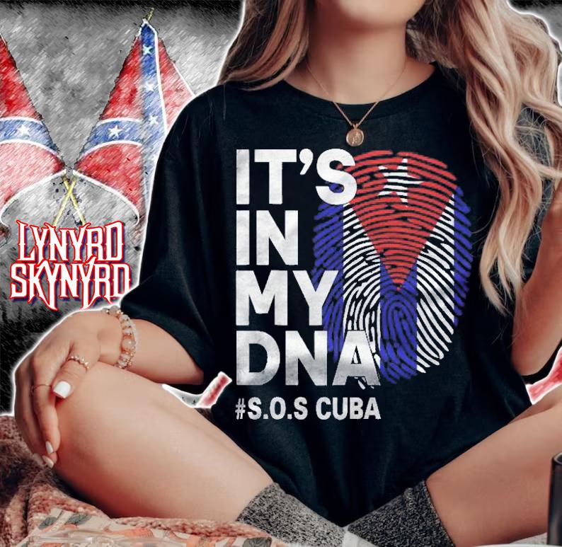 Its In My Dna Cuba Flag Cuban Pride Mens Womens Gift Shirt woman shirt