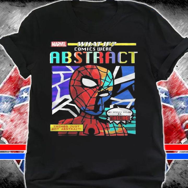 Marvel What If Comics Were Abstract Spider-Man Comic Cover Shirt shirt
