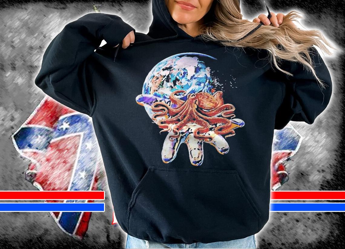 Octopus tentacle motif squid ocean animals Octopuses T-shirt hoodie
