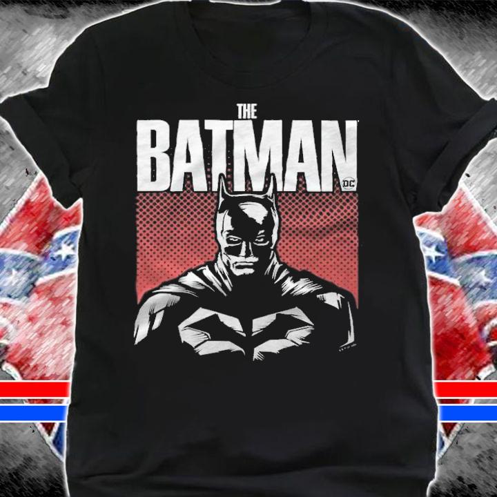 The Batman halftone Hero portrait T-shirt shirt