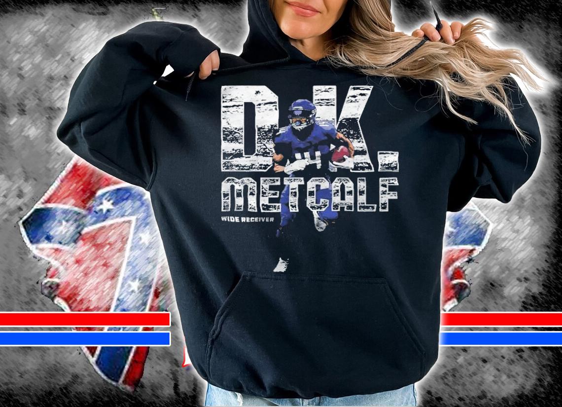 D.K. Metcalf Distress Seattle Football Shirt hoodie