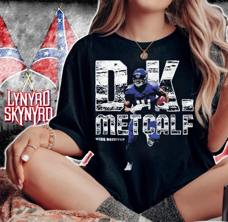 D.K. Metcalf Distress Seattle Football Shirt woman shirt