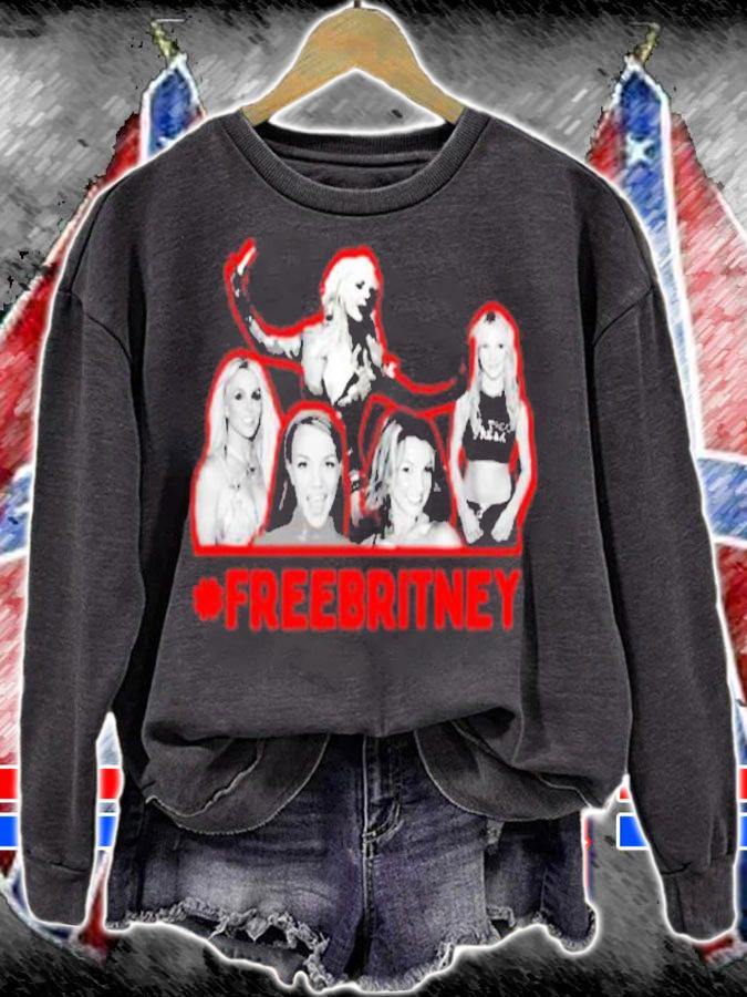 #Freebritney hashtag t-shirt