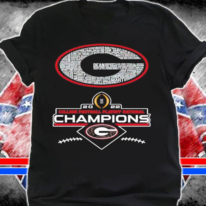 Georgia Bulldogs 2022 College Football Playoff National Champions Shirt